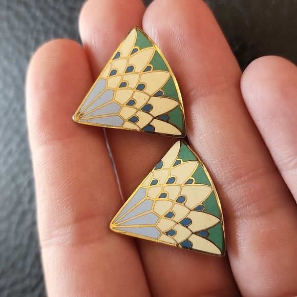 VTG Samuel Huang clip on earrings - Picture 4 of 8